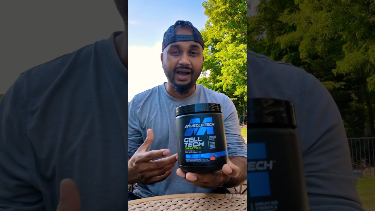 Мощный креатин! MuscleTech Cell-Tech Creactor Creatine #тренировка #фитнес #креатин