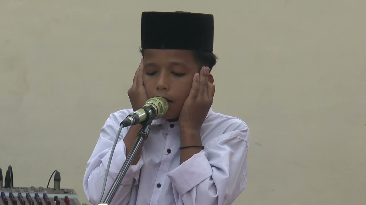 Adzan Irama Kurdi Sangat Merdu Bikin Terharu Dengarnya - Dibawakan Oleh Ananda Tgk Kana Rizki
