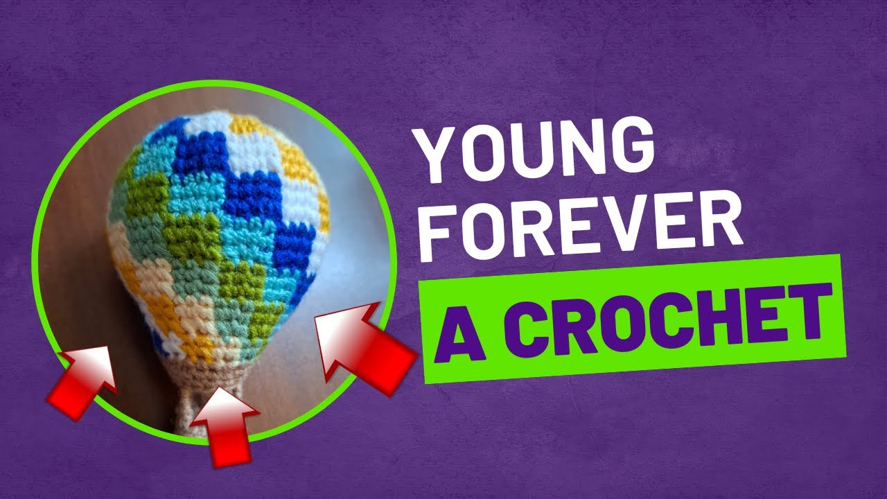 Young Forever a crochet / globo aerostático a crochet