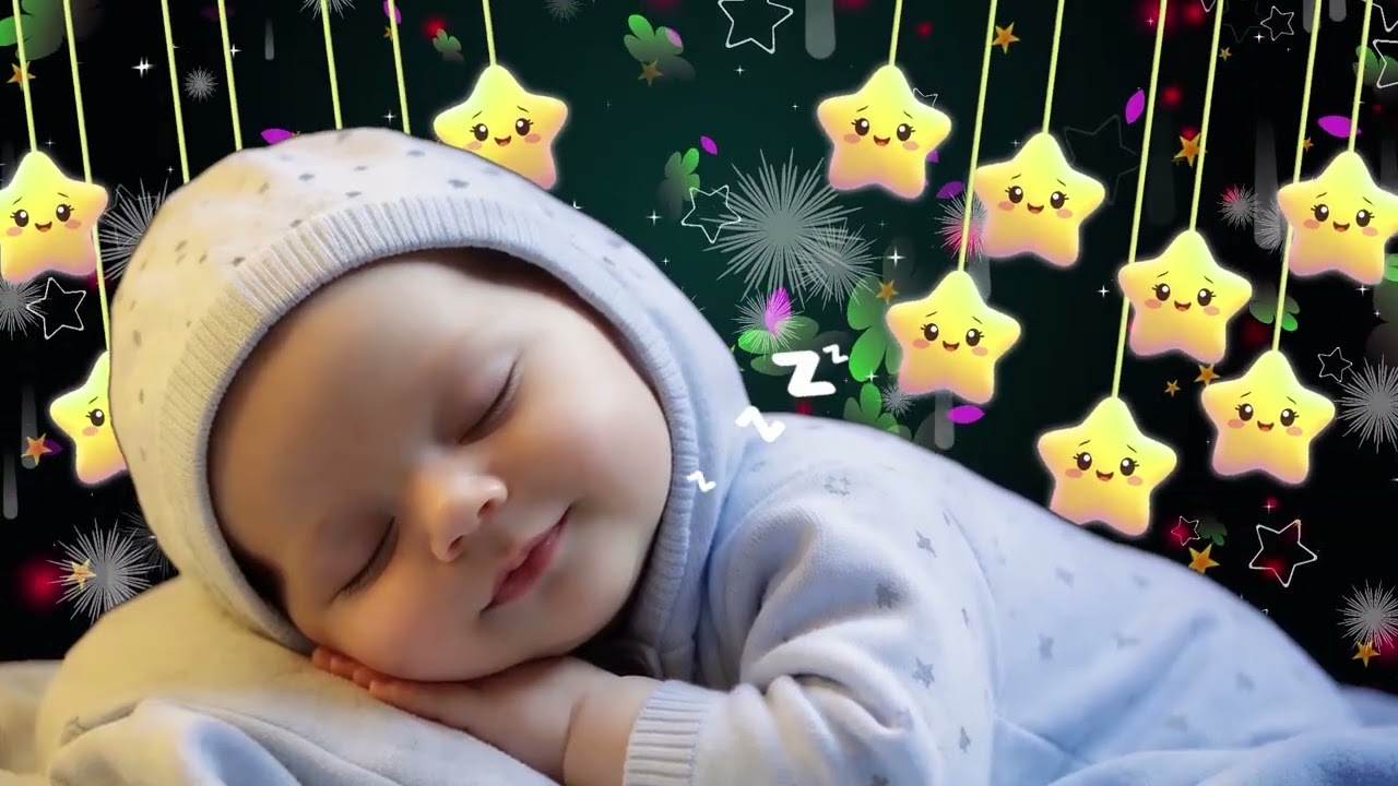 Mozart & Brahms Lullabies 💤 Baby Drift Into Deep Sleep | Gentle Baby Sleep Music