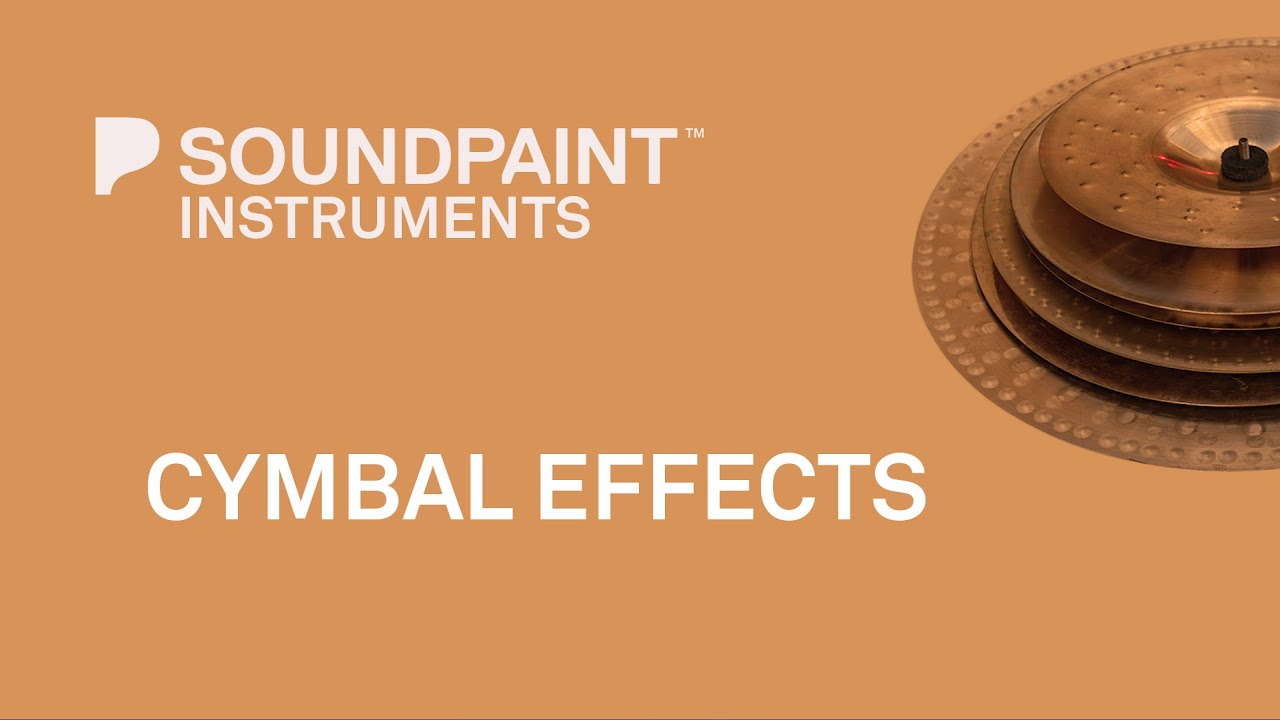 Soundpaint Tutorial. Cymbal Effects