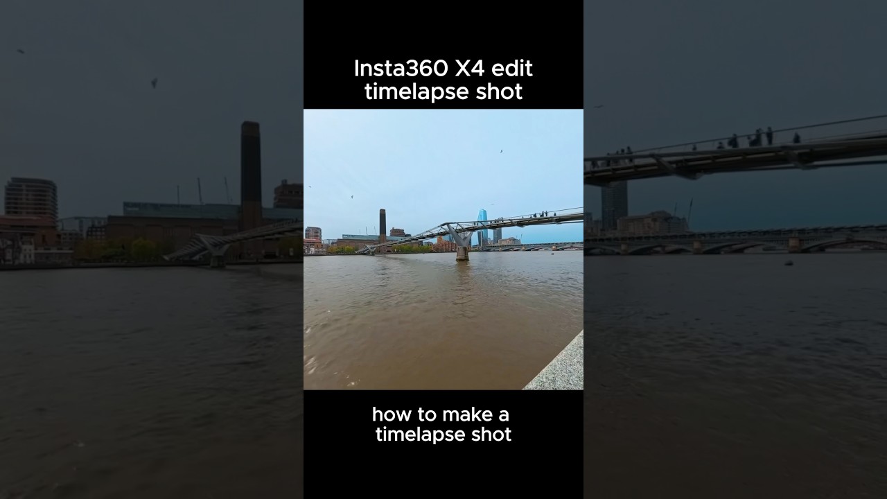 Insta360 X4 Timelapse tutorial
