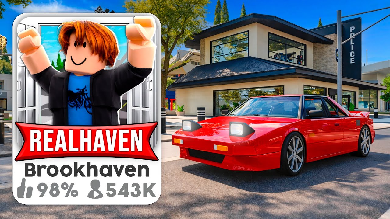 Eu Criei o Brookhaven REALISTA (RealHaven)