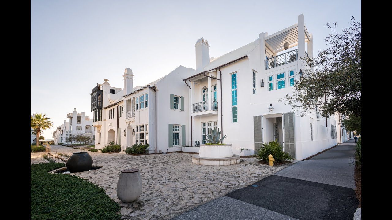 Alys Beach Florida 5BR Courtyard Home for Sale, 11 Moongate Court
