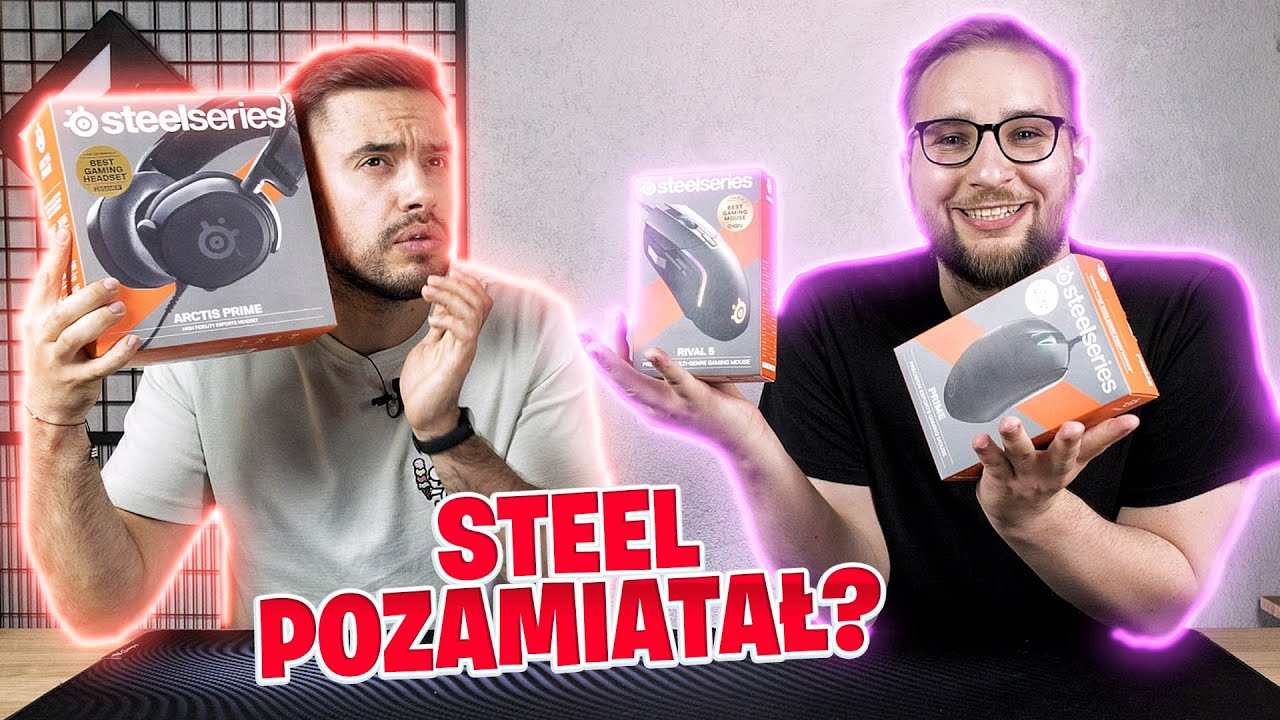 WIELKA PACZKA z premierami od Steel Series