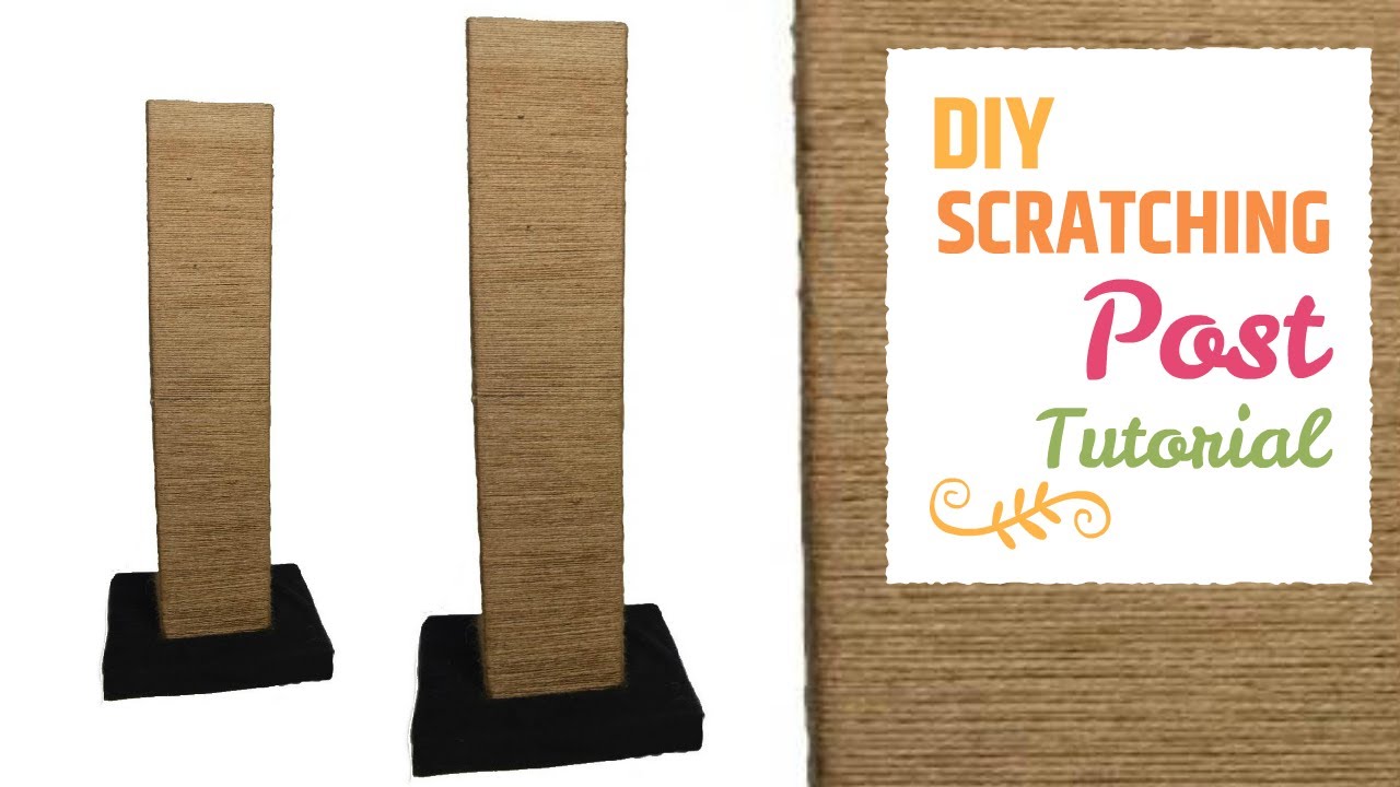 DIY CAT SCRATCHING POST | Cat DIY