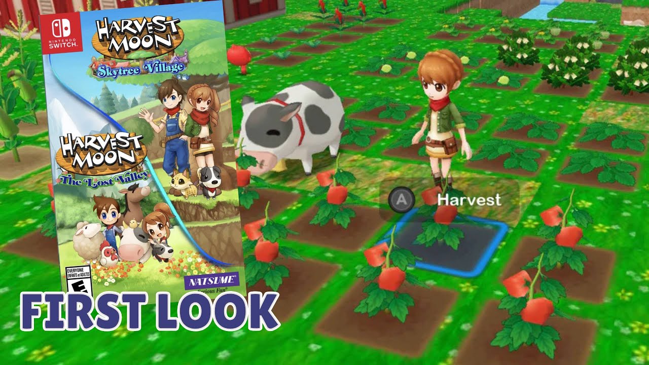 Breaking Preorder News About Harvest Moon TLV and SV Switch Port