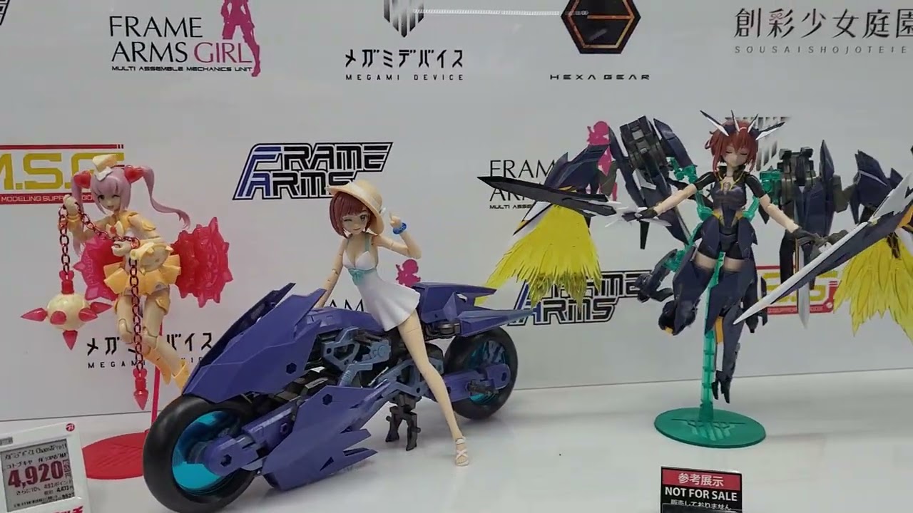 Anime figurines at the BicCamera AKIBA Store Tokyo#anime#figurines#akihabara#framearmsgirls