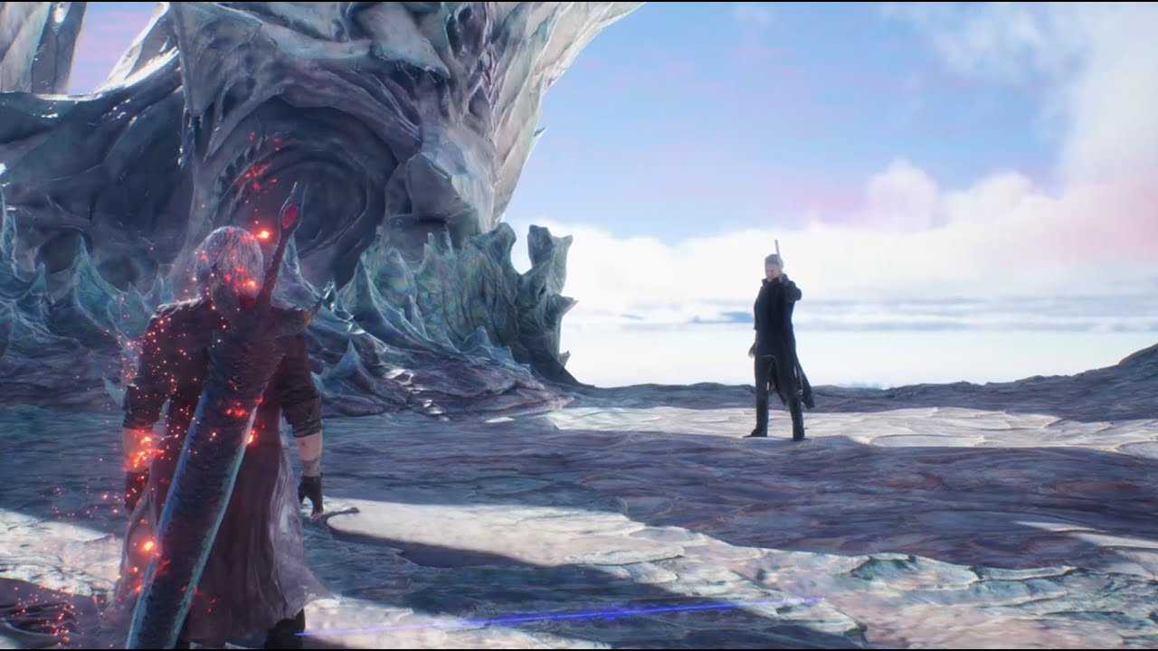 Vergil's butt really hurts, hahaha