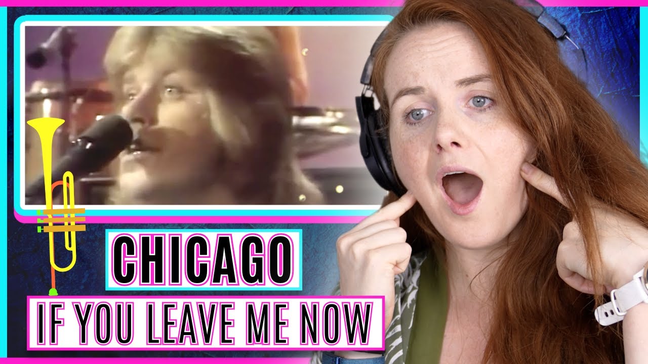 Can You Sing With A Fused Jaw? | Chicago - If You Leave Me Now | Vocal Coach Reacts & Analysis