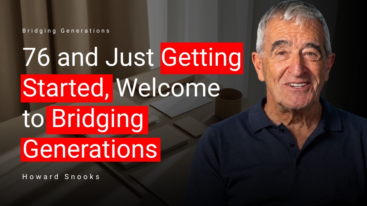 Welcome to Bridging Generations: Why Conversations Across Age Matter More Than Ever