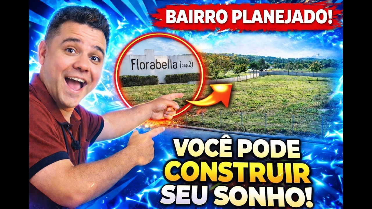 VOCÊ PODE CONSTRUIR SEU SONHO NO FLORABELLA 2 EM HOLAMBRA/ COMPROU CONSTRUIU