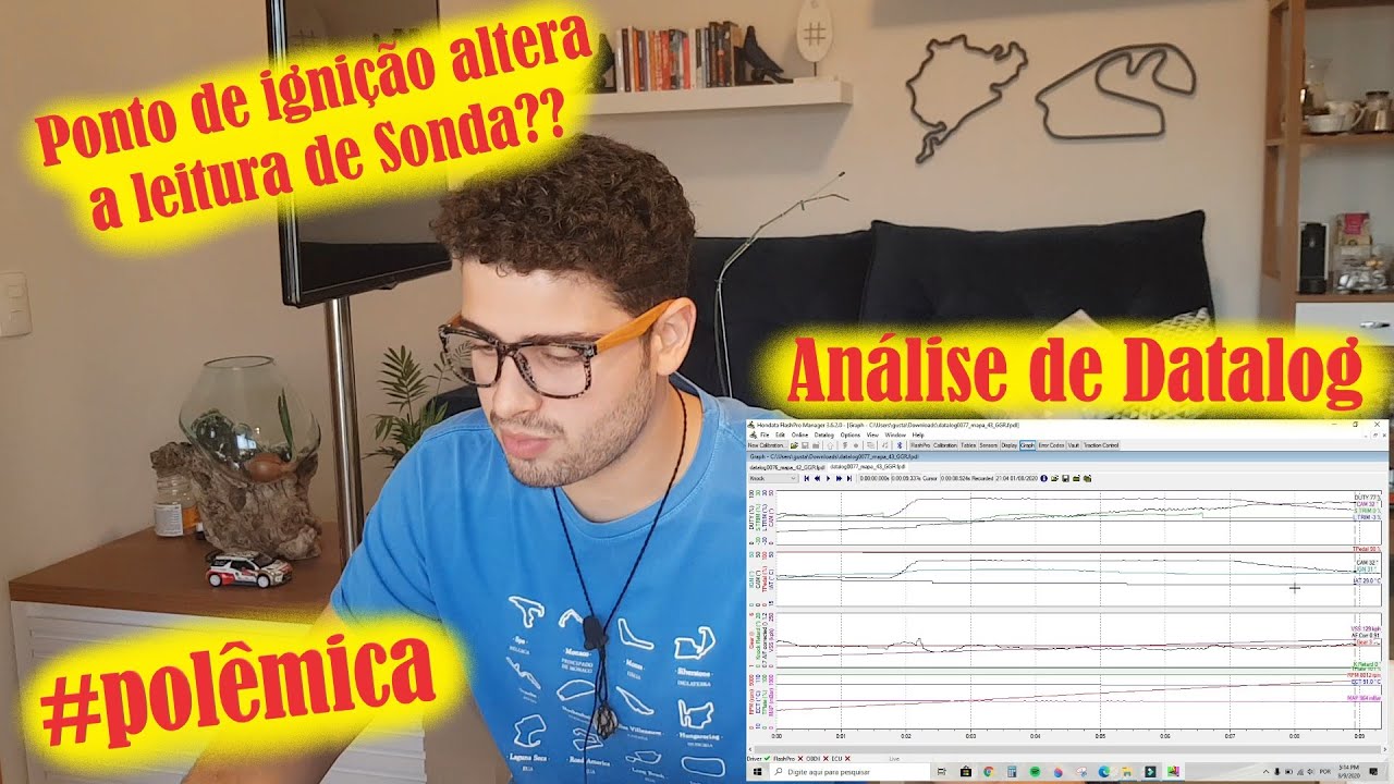 Ponto de Ignição altera o valor de Sonda Lambda? Analisei um Datalog que mostra isso na prática!