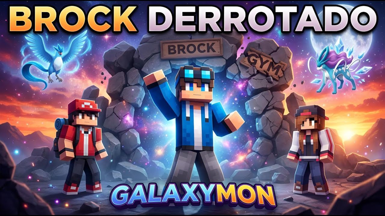 GALAXYMON | BROCK DERROTADO 🪨 ¡APARECEN LEGENDARIOS! ❄️💎