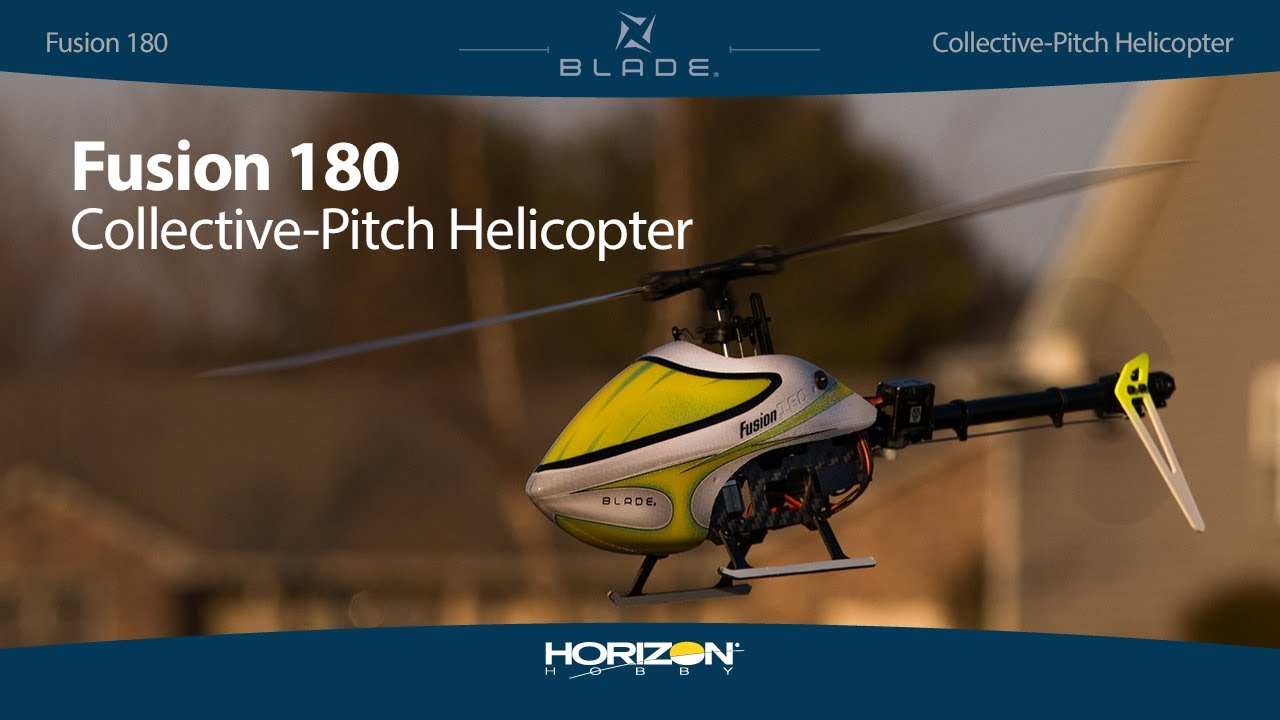 Blade&reg; Fusion&trade; 180 - BNF Basic Collective-Pitch Helicopter