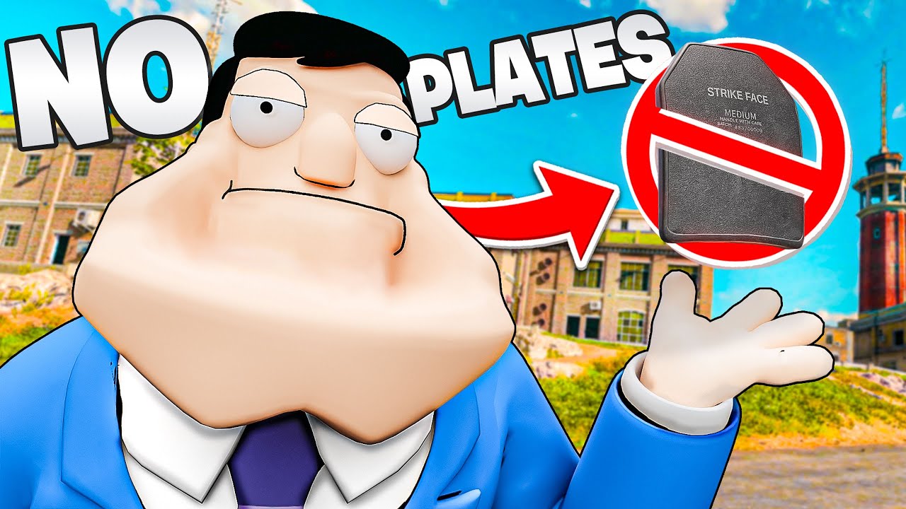 I Won Warzone With NO PLATES on Rebirth Island... 😭