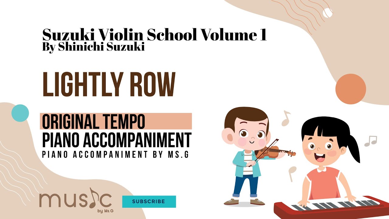 Suzuki Violin 1 Piano Accompaniment 