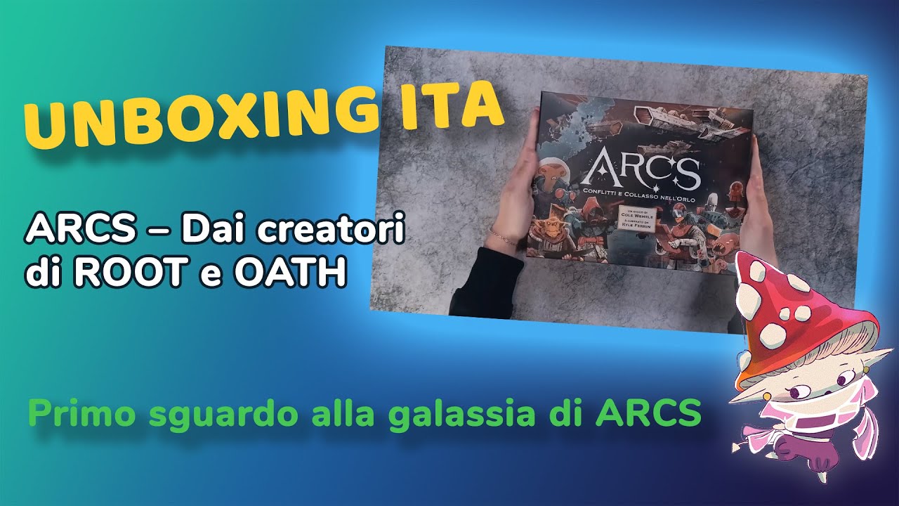 UNBOXING ARCS | Dai creatori di ROOT e OATH arriva una nuova galassia di strategie!
