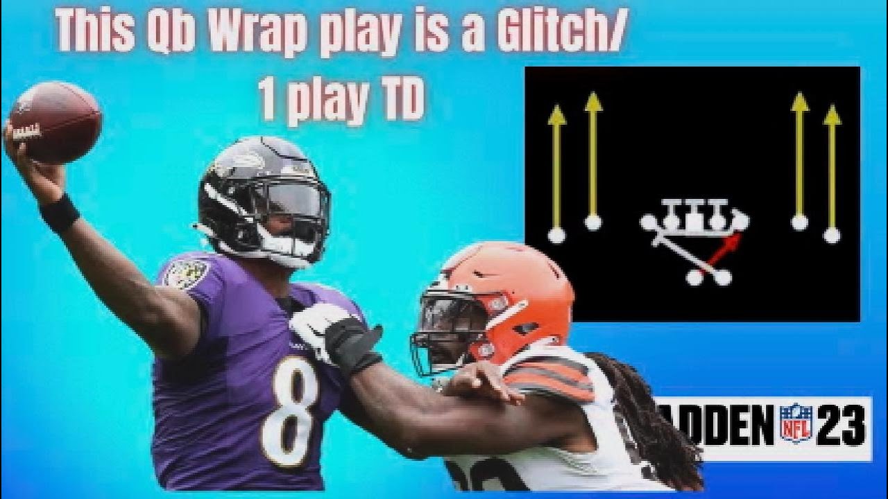🏈🔥This Qb Wrap play is a Glitch/ 1 Play Td