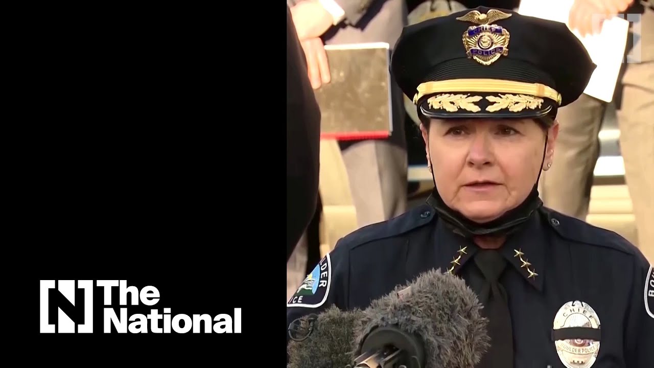 Boulder police chief reads out all victims' names from mass shooting