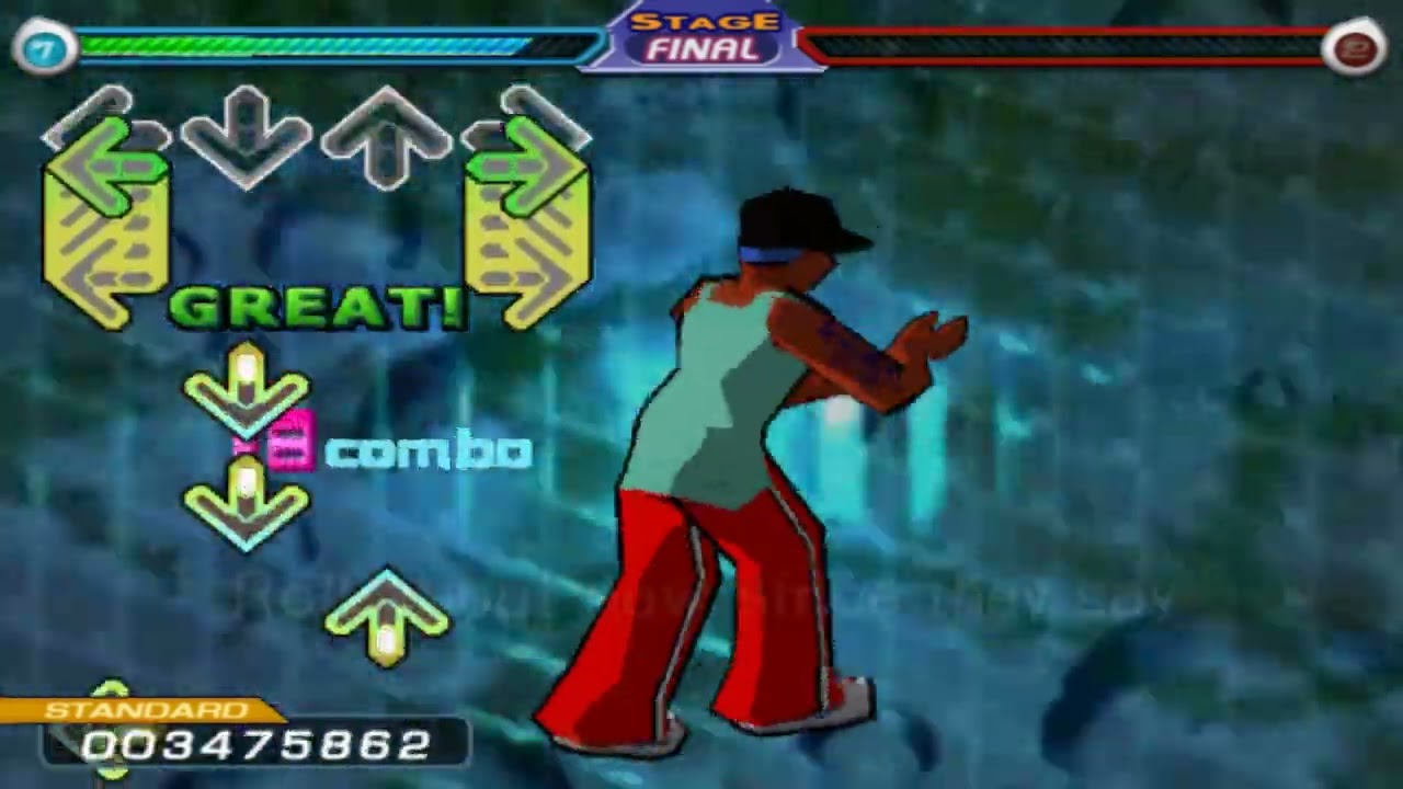 Dancing Stage Fusion (KCET, Konami, 2004, PAL, PCSX2)