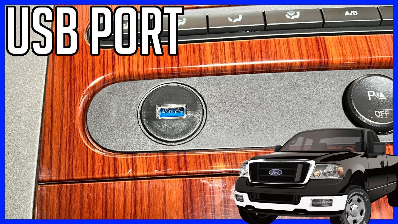How to Install a USB Port Ford F-150 2004-2008 | EASY!