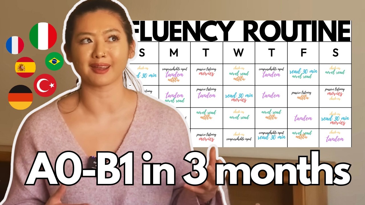 How to Reach B1 in Any Language in 3 Months