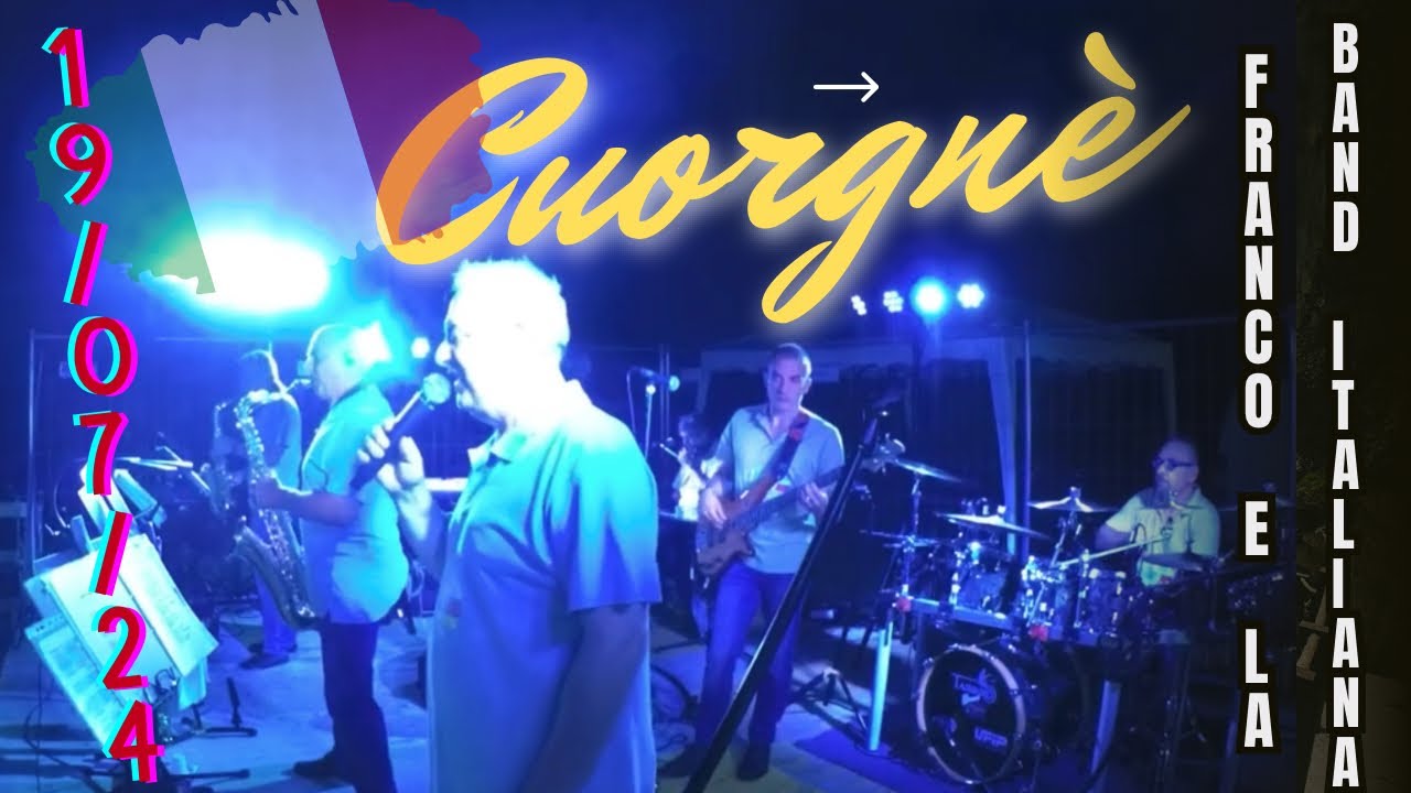NOTTE INDIMENTICABILE A CUORGNÈ: BALLI SFRENATI CON FRANCO E LA BAND ITALIANA!