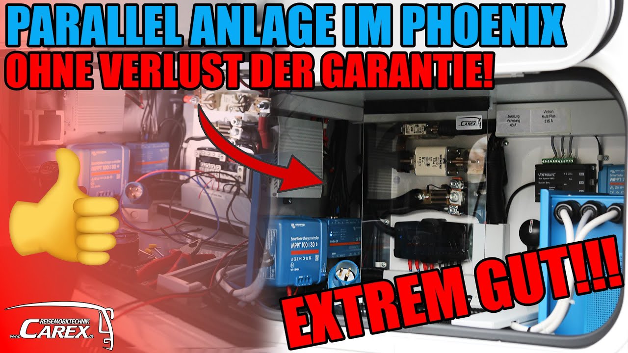 Parallel Anlage im Phoenix - Ohne Verlust der Garantie!