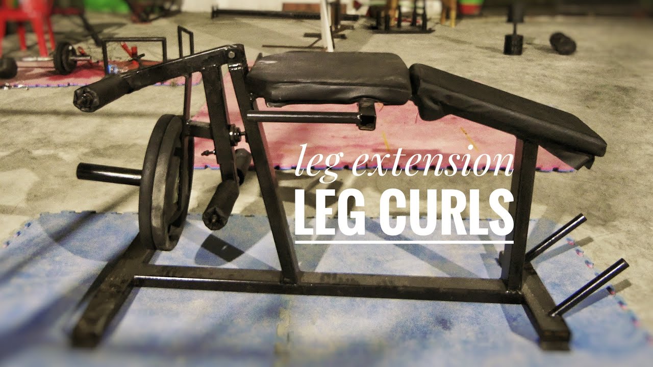 Diy leg extension leg curl machine|खुट्टाको ब्यम गर्ने machine