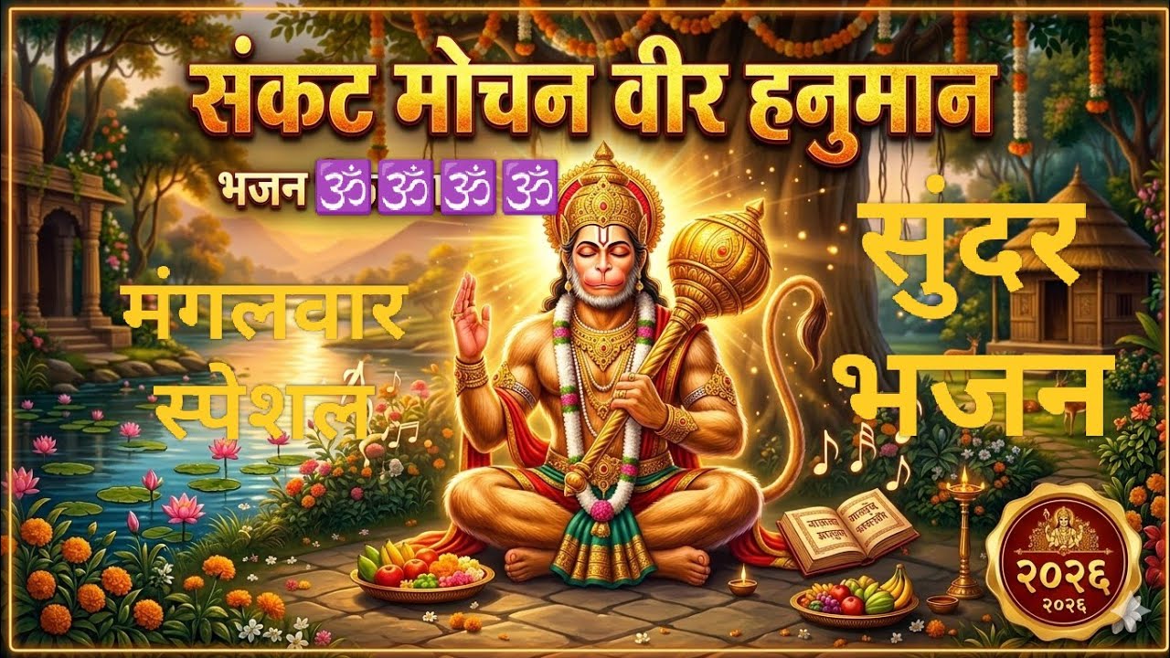   राम नाम का तू मतवाला🙏।संकट मोचन हनुमान | Bajrang Bali Bhajan 2026 | Hanuman Bhakti Song#चालीसा