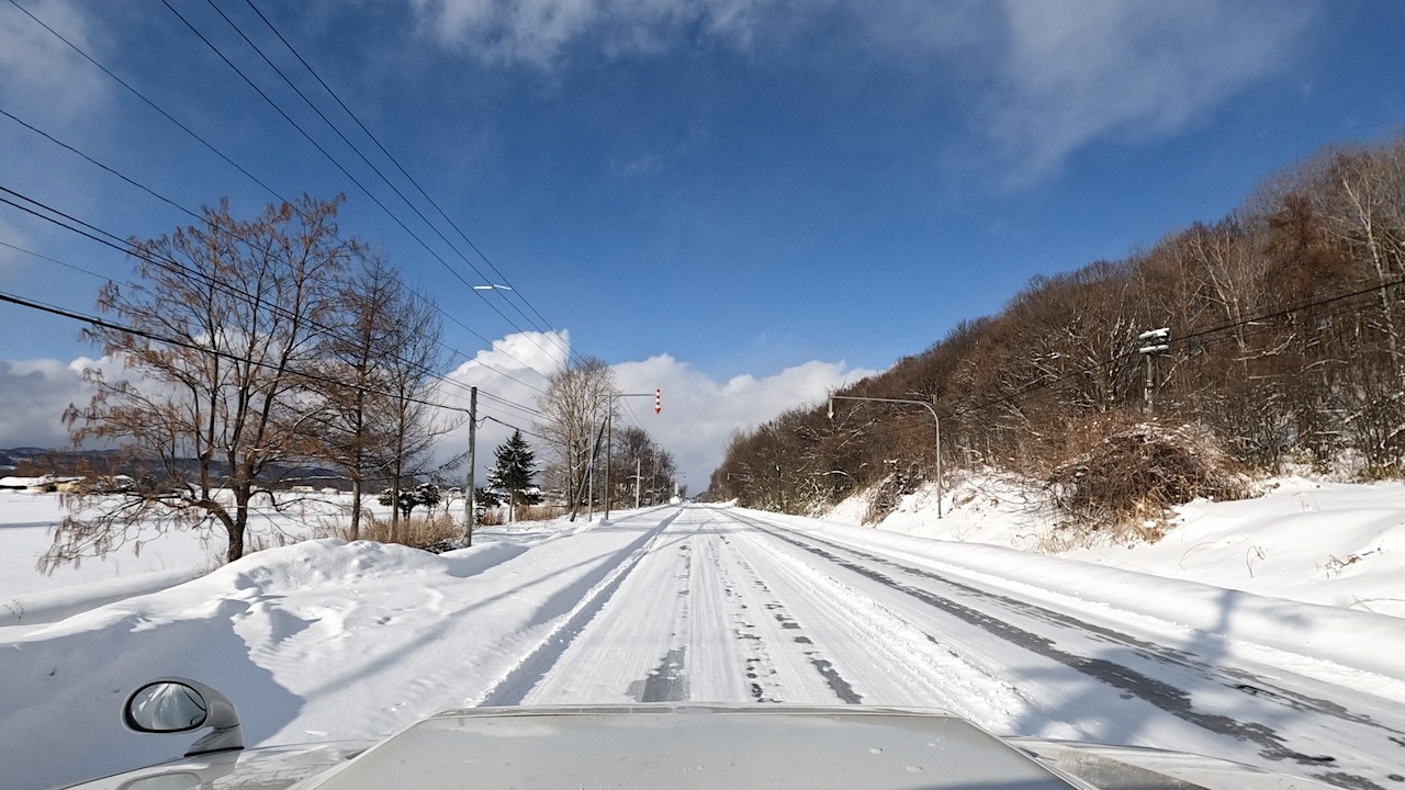 国道237号：西神楽→神楽（北海道・旭川市）