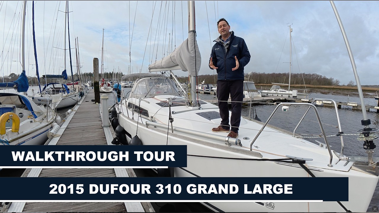 Walkthrough Yacht Tour Dufour 310 Grand Large - Huge upgrade list and presented beautifully