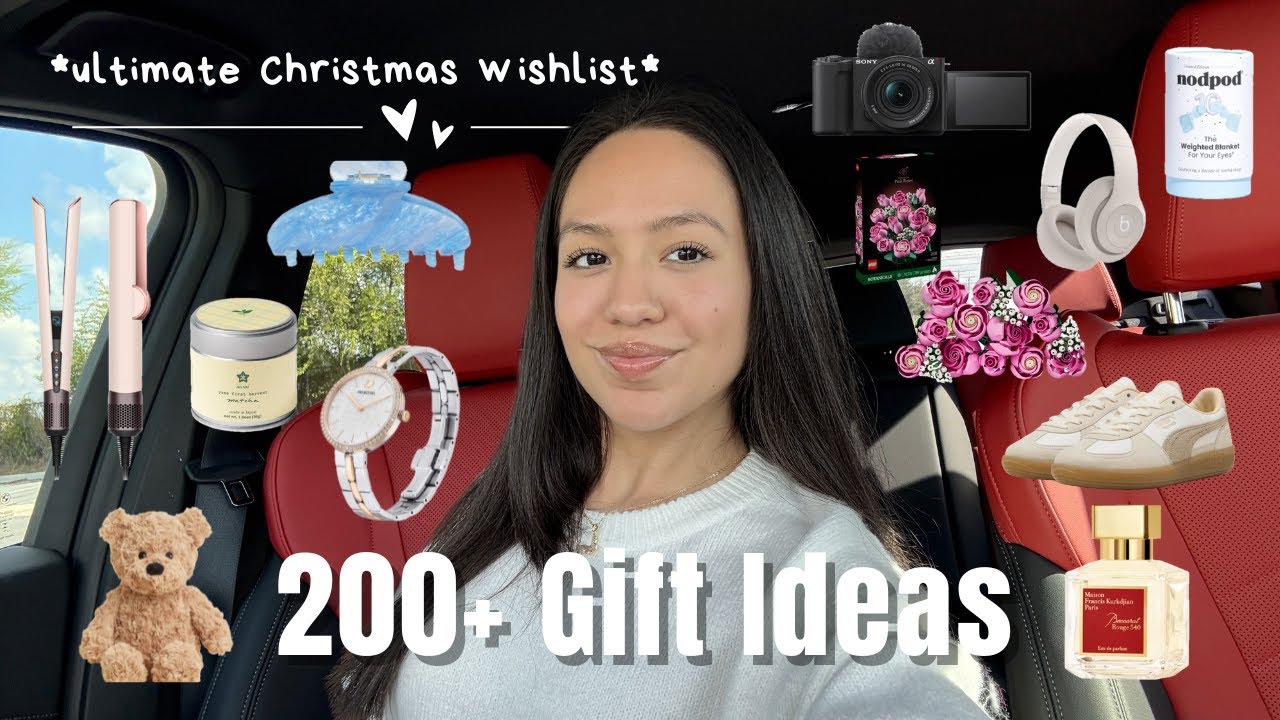 200+ CHRISTMAS GIFT IDEAS FOR HER | 2025 ultimate Christmas wishlist 