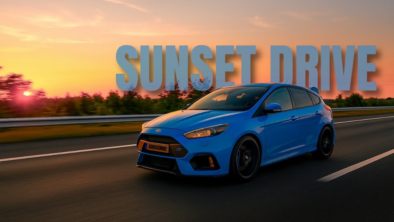 FAST SUNSET DRIVE IN MY FORD FOCUS RS