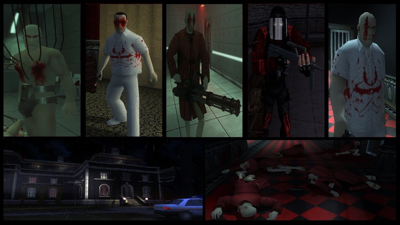 Hitman Contracts Walktrough - Horror Mod - Asylum Aftermath (Mod Showcase)