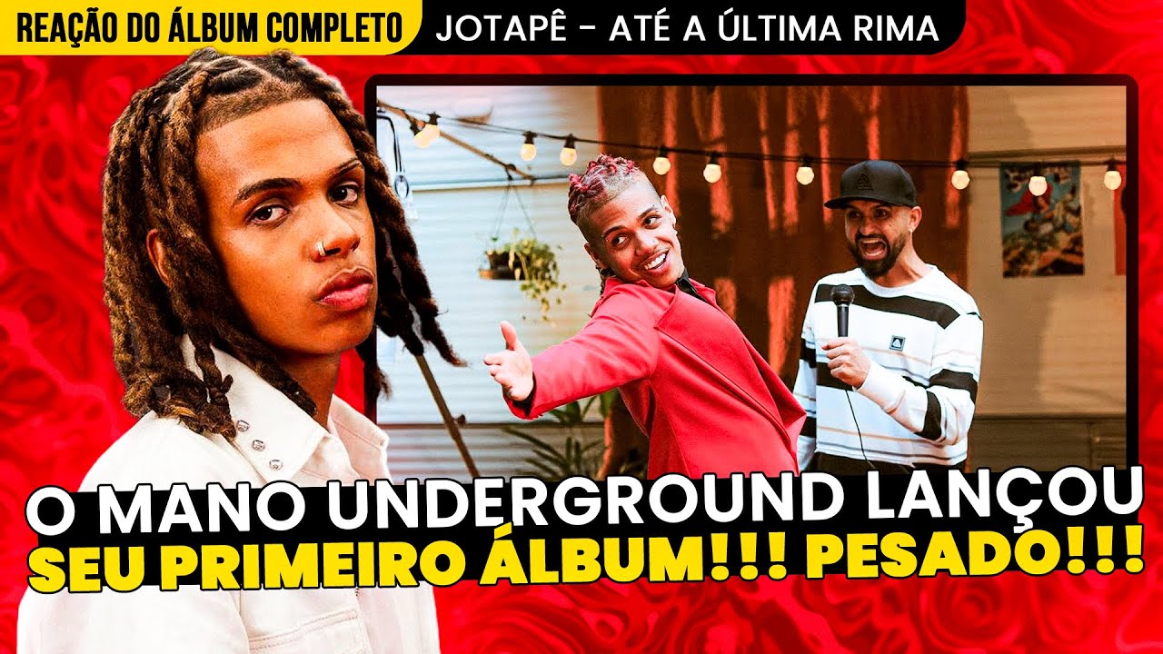 ELE ENTROU PRA HISTÓRIA DE VEZ!!! JOTAPÊ - ATÉ A ÚLTIMA RIMA [REAÇÃO DO ÁLBUM COMPLETO]
