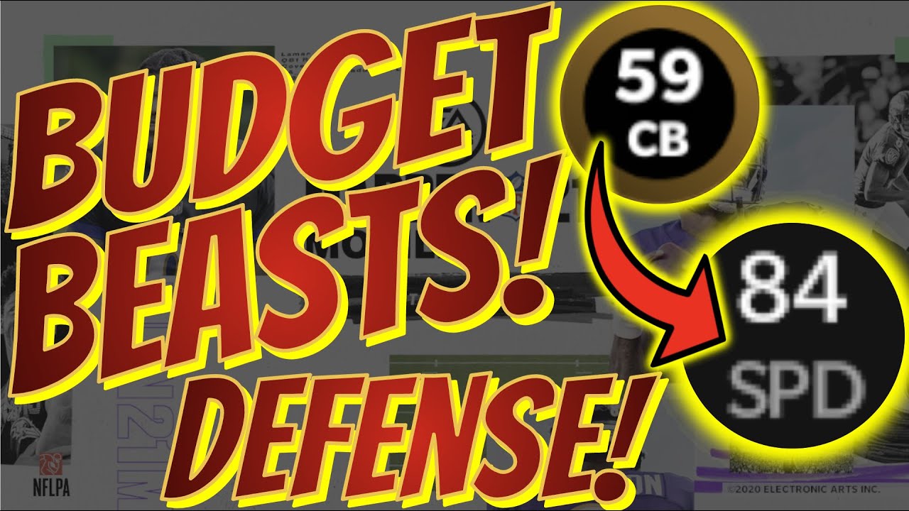 *BEST* Defensive BUDGET BEASTS in MM21!!! The Best Cheap Players!! - Madden Mobile 21