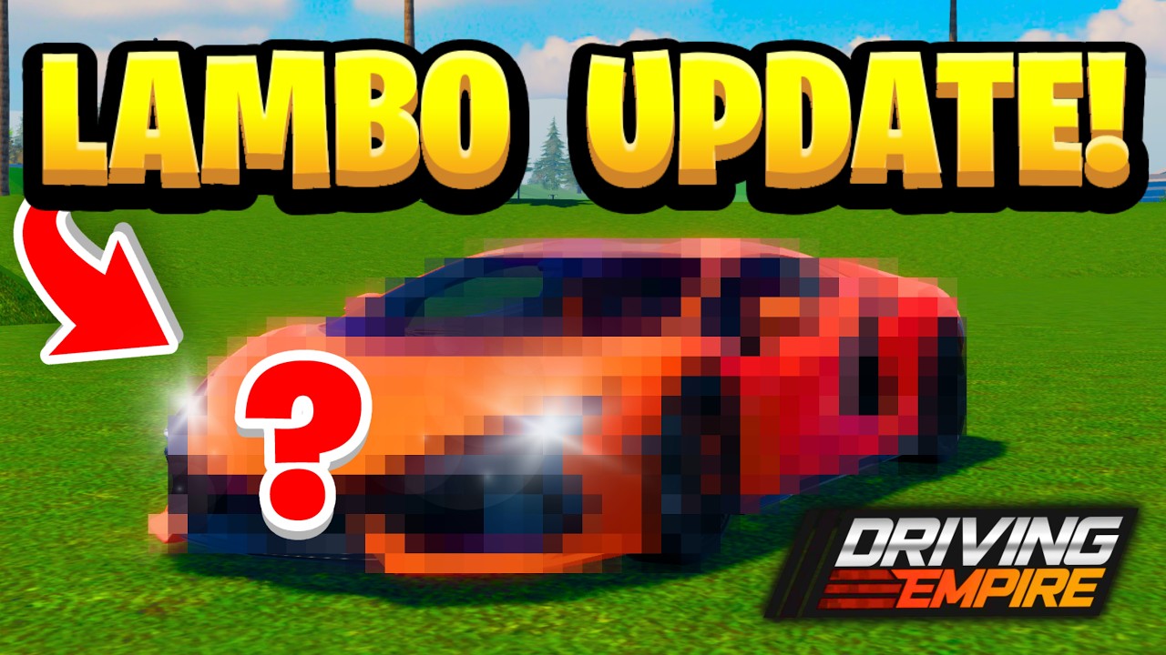Анонсировано новое обновление с Lamborghini для Driving Empire!