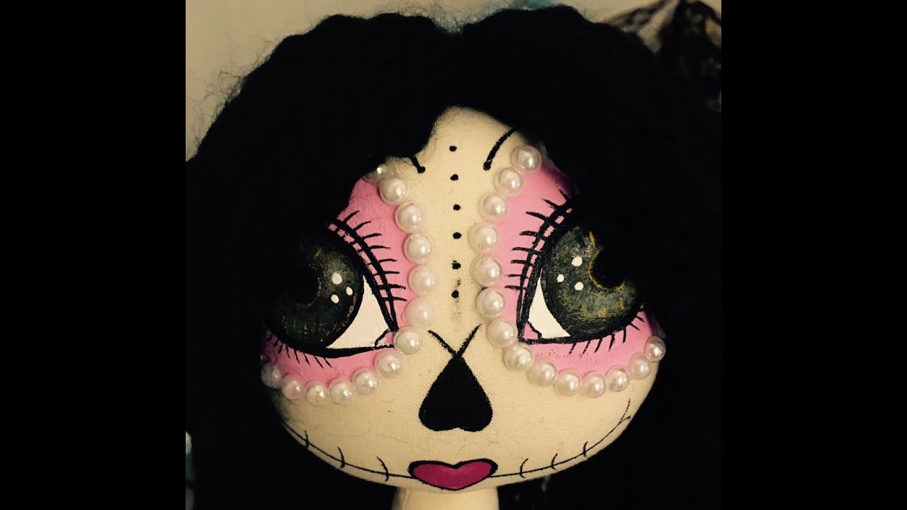MUÑECA CATRINA de tela, PATRON GRATIS, 1