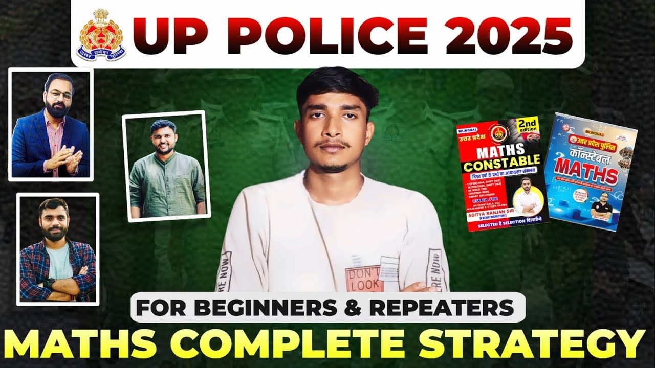 Maths Complete Strategy for up police 2025 @RojgarwithAnkit @AdityaRanjanTalks