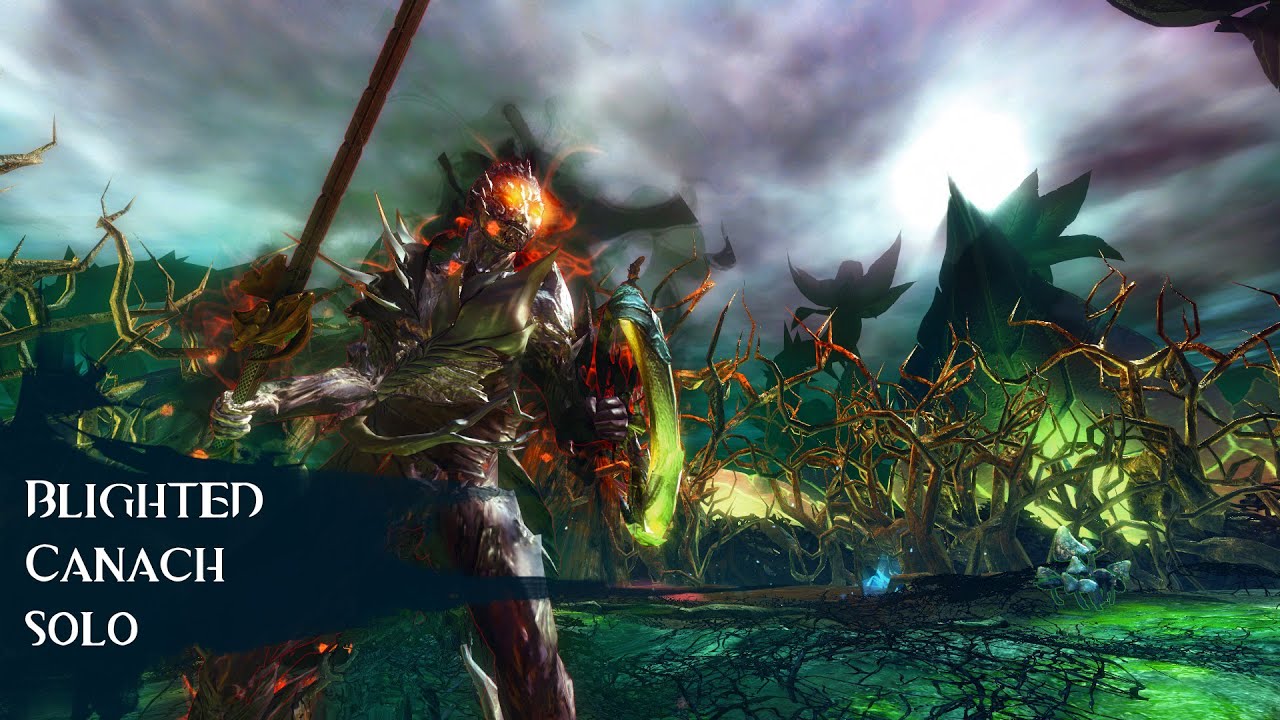 GW2 Hearts and Minds [Extreme Mode] Migraine - Blighted Canach Engineer Solo