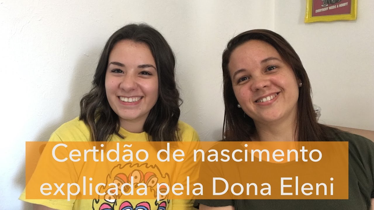 Certidão de Nascimento Apostilada?