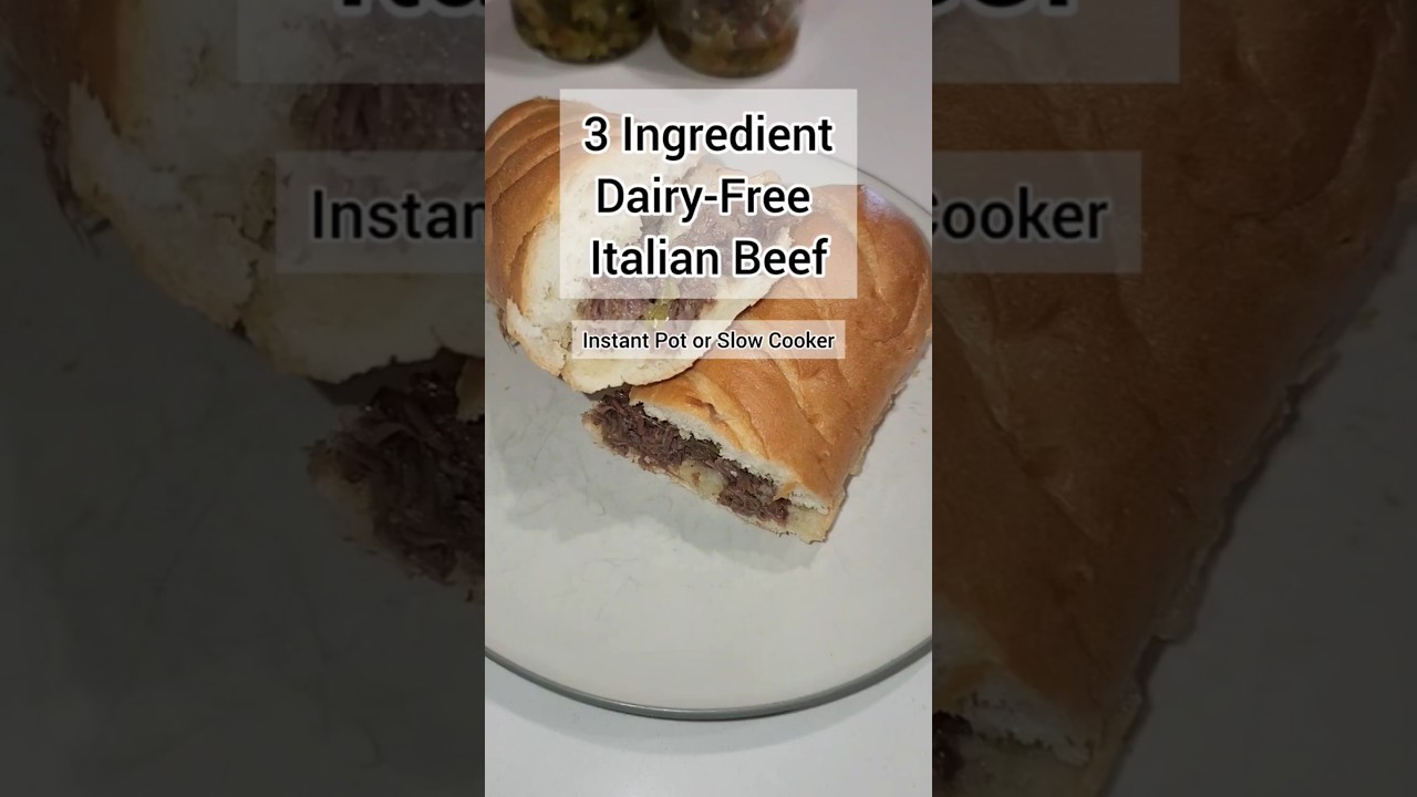 Allergy-Friendly Italian Beef (Slow Cooker or Instant Pot) 