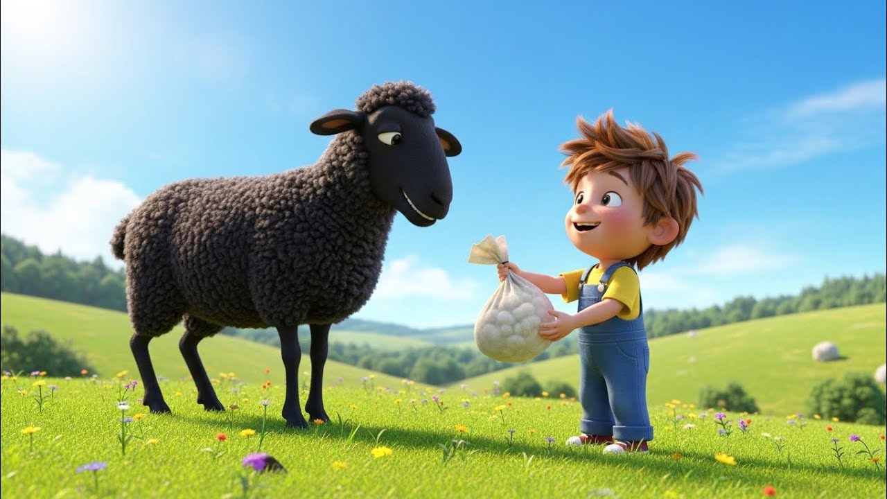 Baa Baa Black Sheep 🐏🎶 | Classic Nursery Rhyme for Kids⭐ 