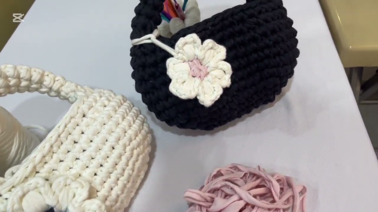 🌸 Crochet Flower Pattern | شرح وردة كروشيه للأعمال اليدوية