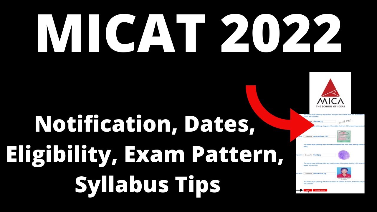 MICAT 2022 :Application Form ,Exam Pattern, Eligibility Critertia, Exam Syllabus,Preparation Tips