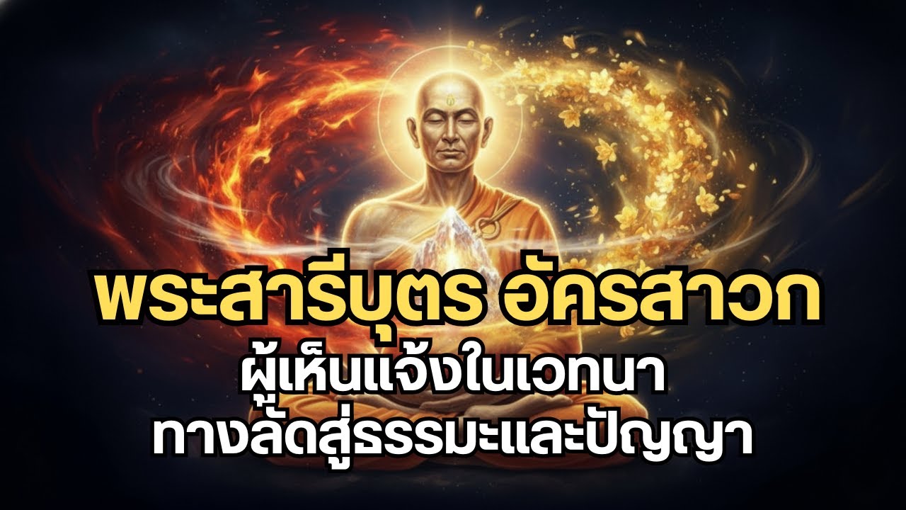 พระสารีบุตรผู้เห็นแจ้งในเวทนา ทางลัดสู่ปัญญาอันเลิศ