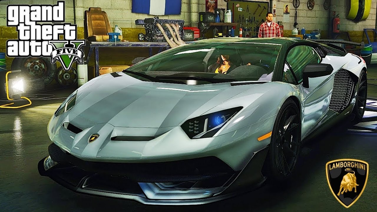 2019 Lamborghini Aventador SVJ  tuning - GTA V MSI GeForce GTX 1080 Ti GAMING X !!!