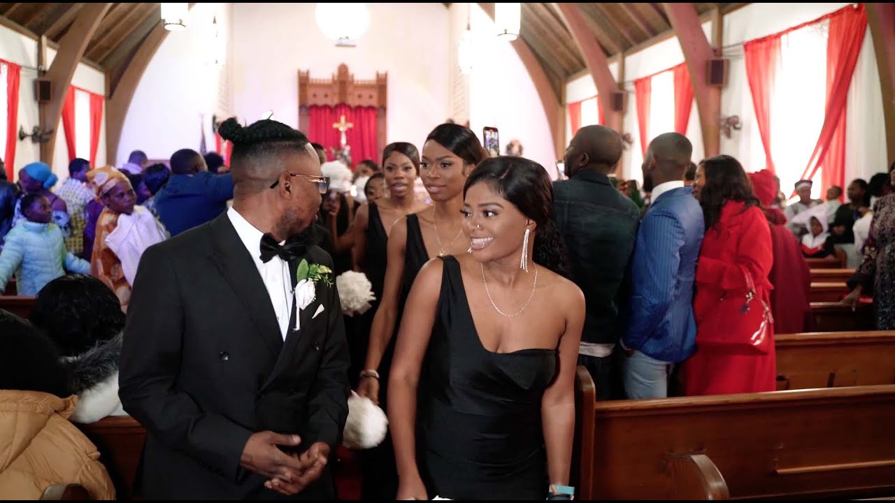 Beautiful Congolese Wedding Exit - Mahombi